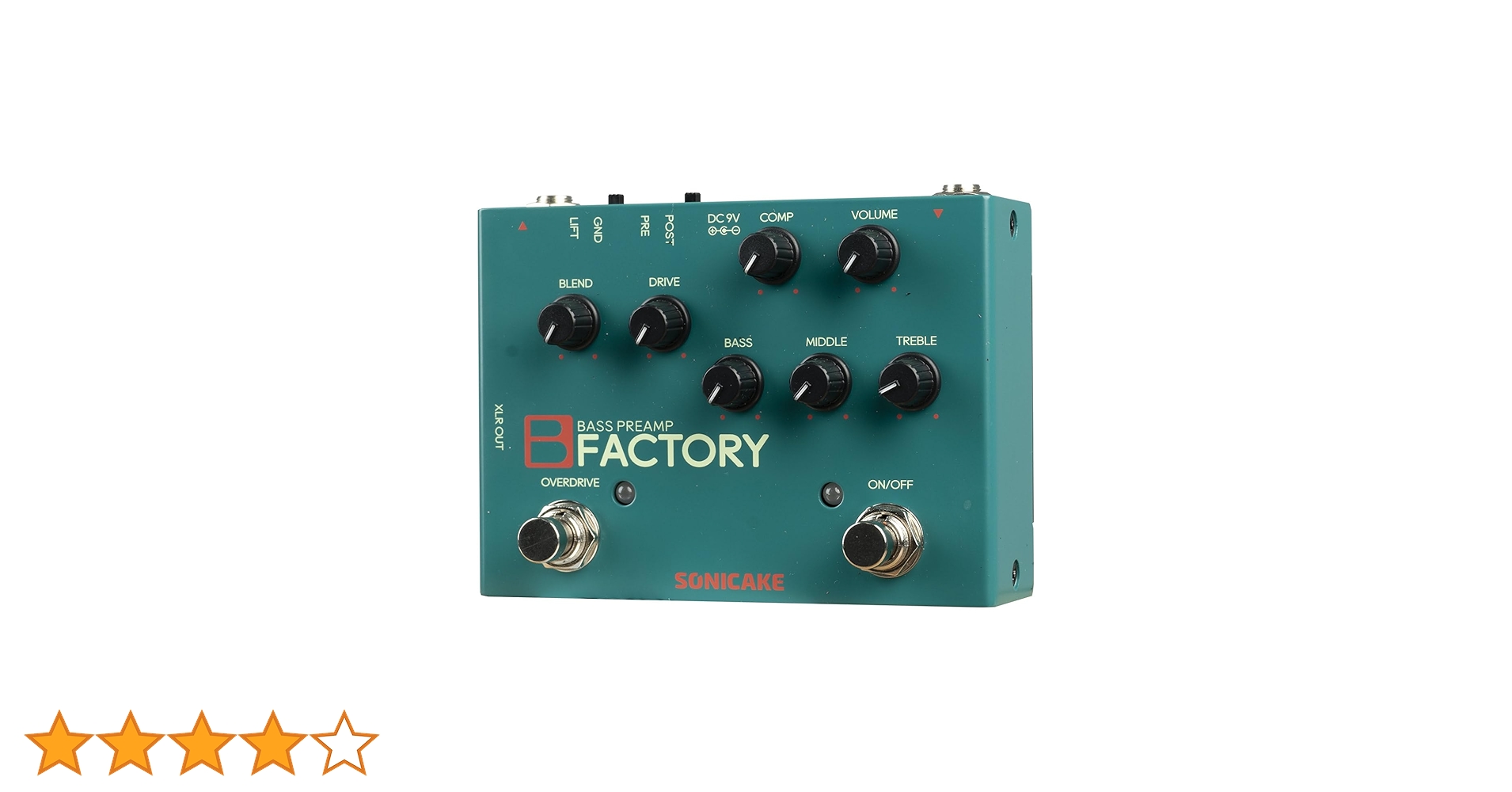 Amazon | SONICAKE プリアンプ＆コンプレッション＆オーバードライブ